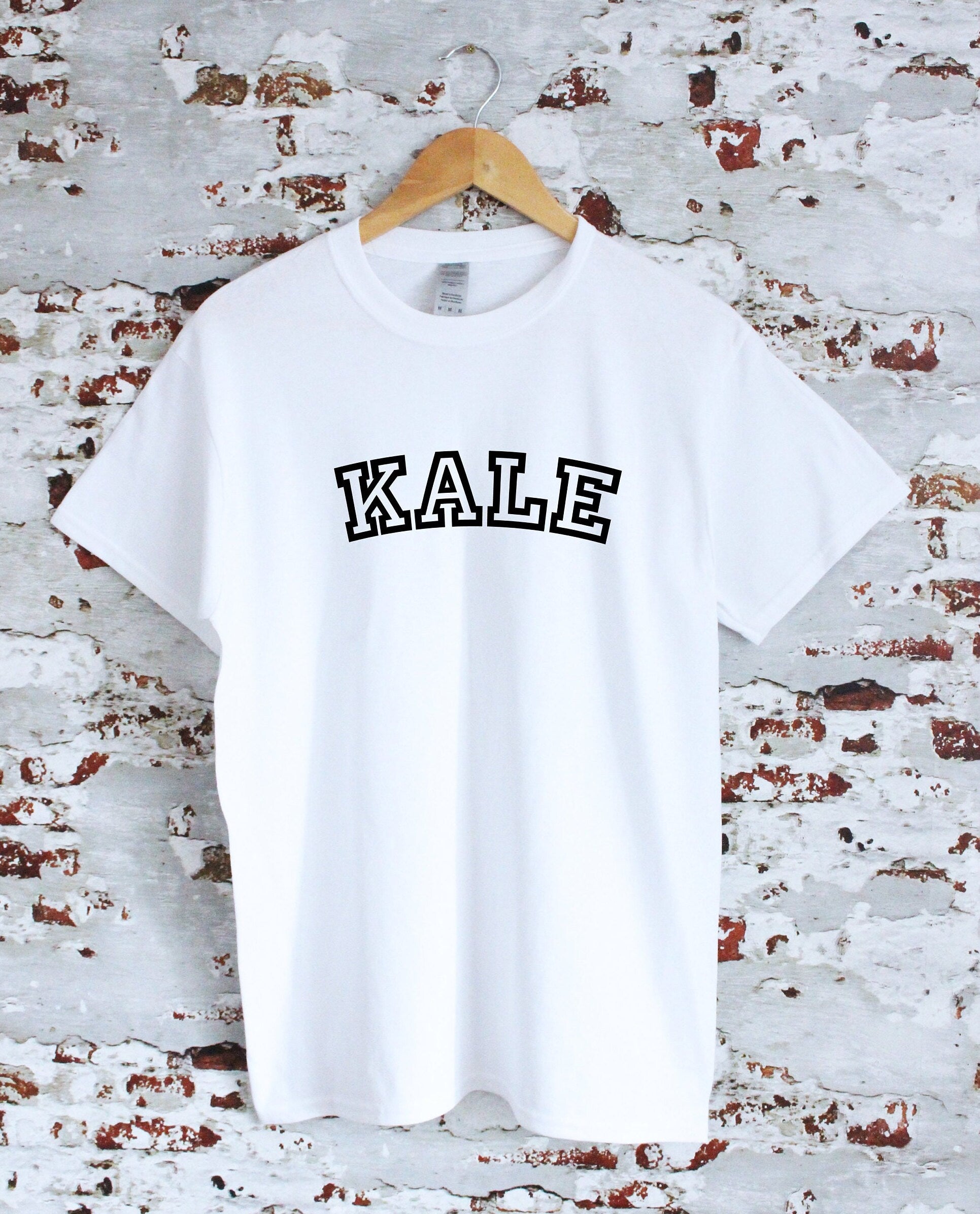 Kale unisex T-shirt, multiple sizes & colours, vegan gift, vegan clothing, animal rights, healthy living t-shirt, mens and womens top