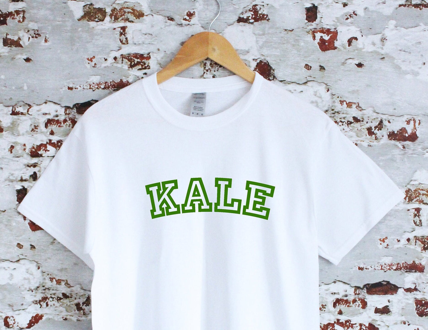 Kale unisex T-shirt, multiple sizes & colours, vegan gift, vegan clothing, animal rights, healthy living t-shirt, mens and womens top