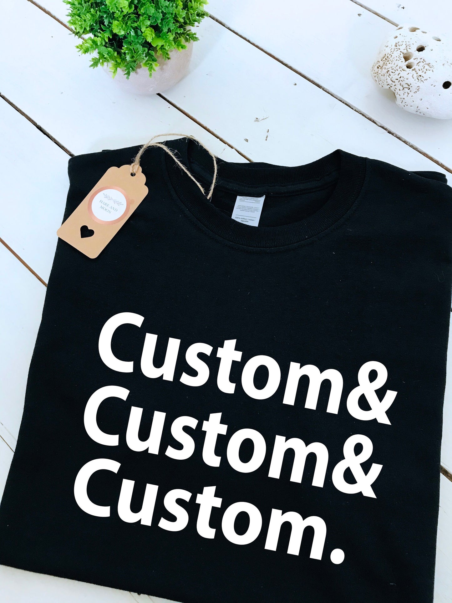 Custom list T-shirt, personalised, 100% cotton, multiple sizes available for adults and kids, perfect gift, womens top, christmas idea