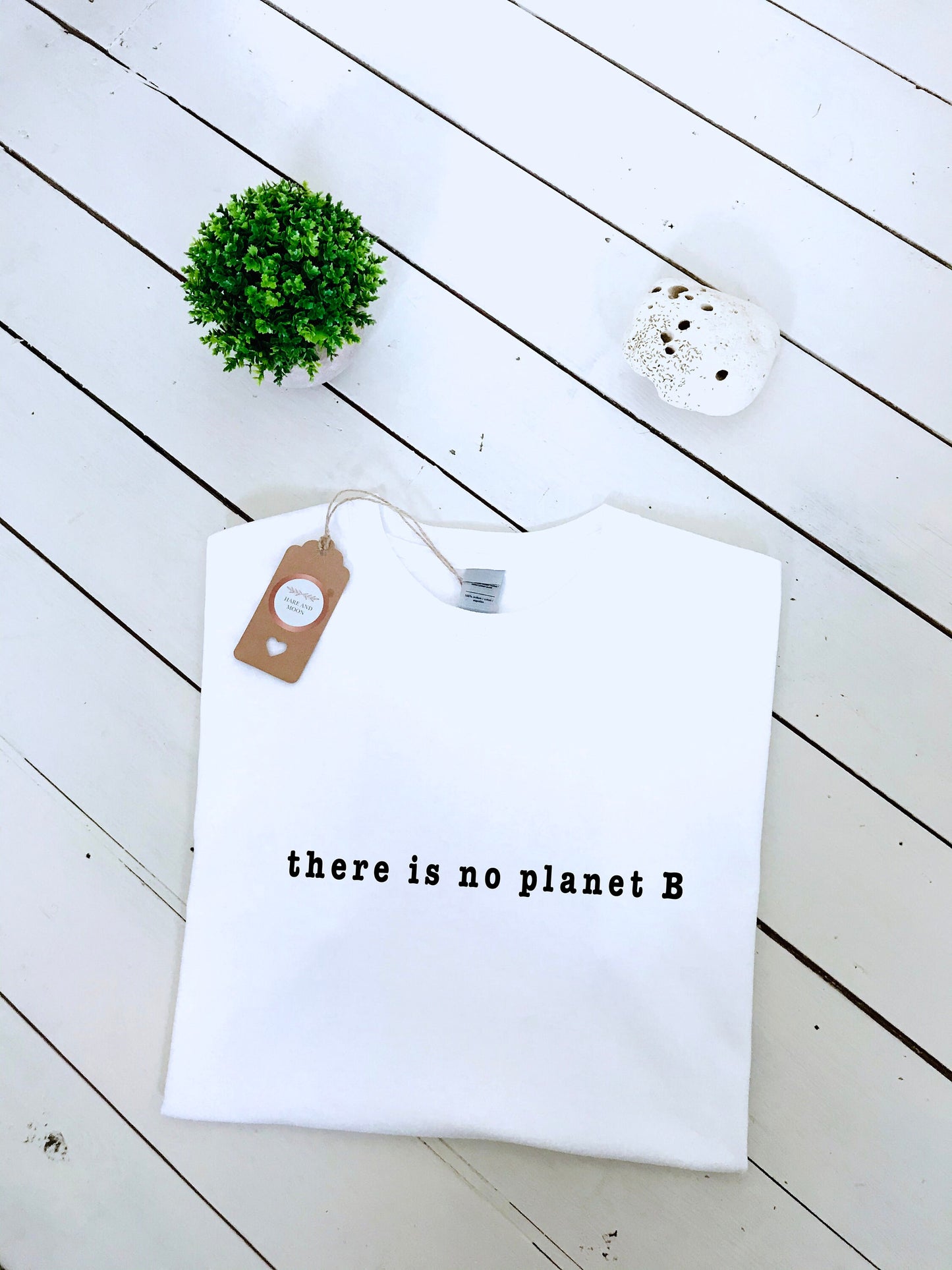 There is no planet B slogan printed T-shirt, multiple sizes and colours, womens top, climate change, activism, enviroment, nature, Greta
