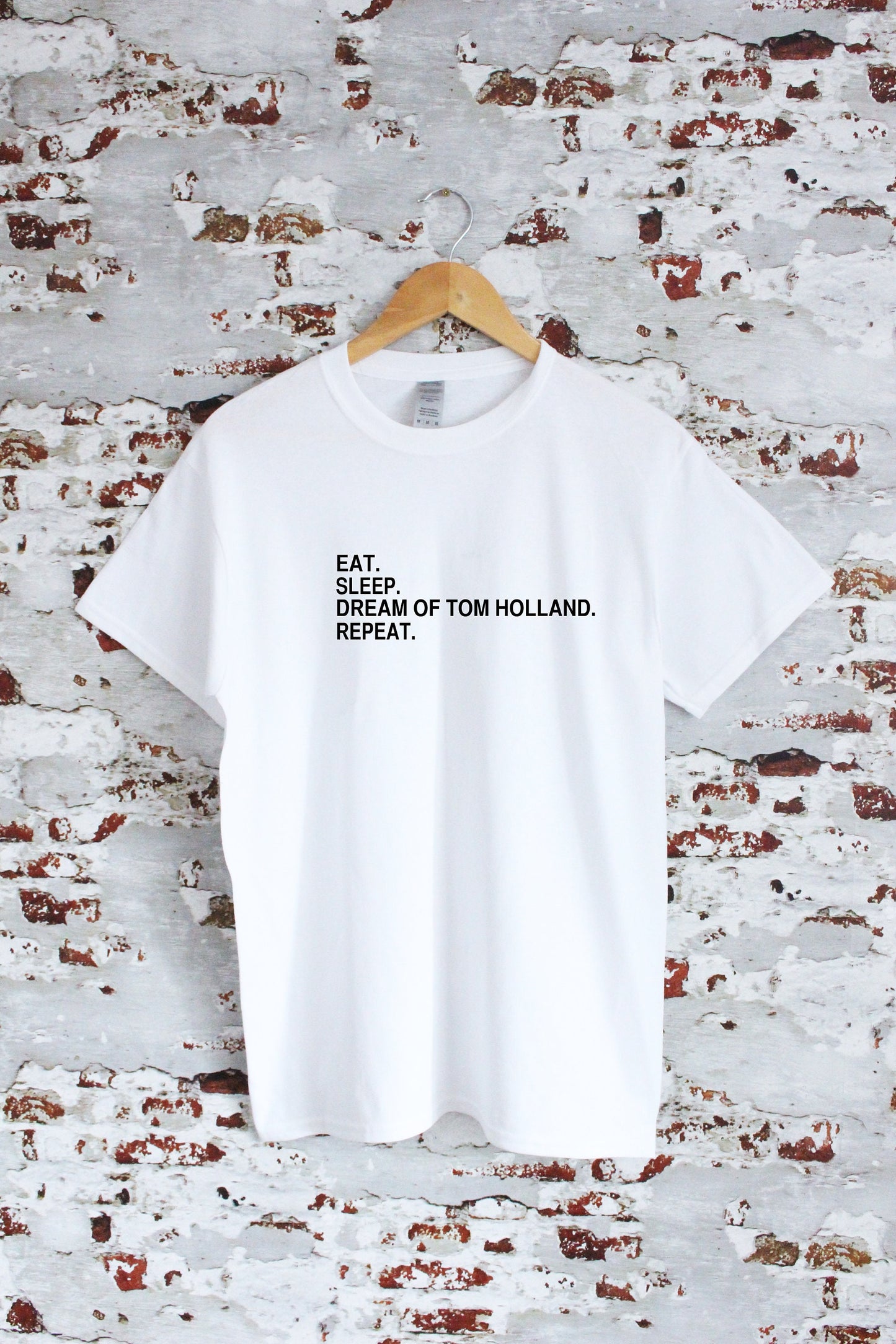 Dream of Tom Holland & repeat print T-shirt, unisex, multiple sizes and colours, mens and womens top