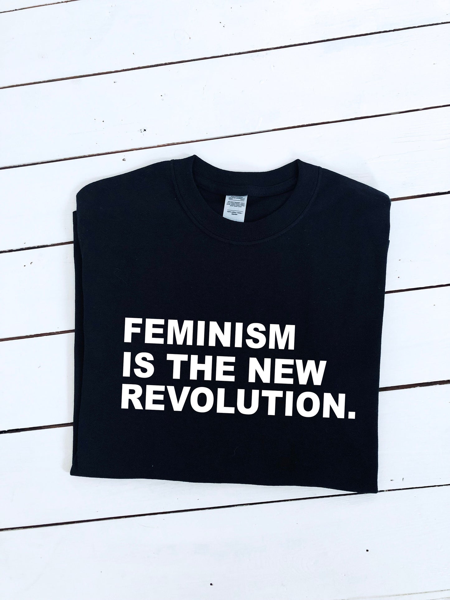 Feminism is the new revolution printed T-shirt, multiple sizes and colours, mens & womens top, feminist, girl power, feminism, graphic tee