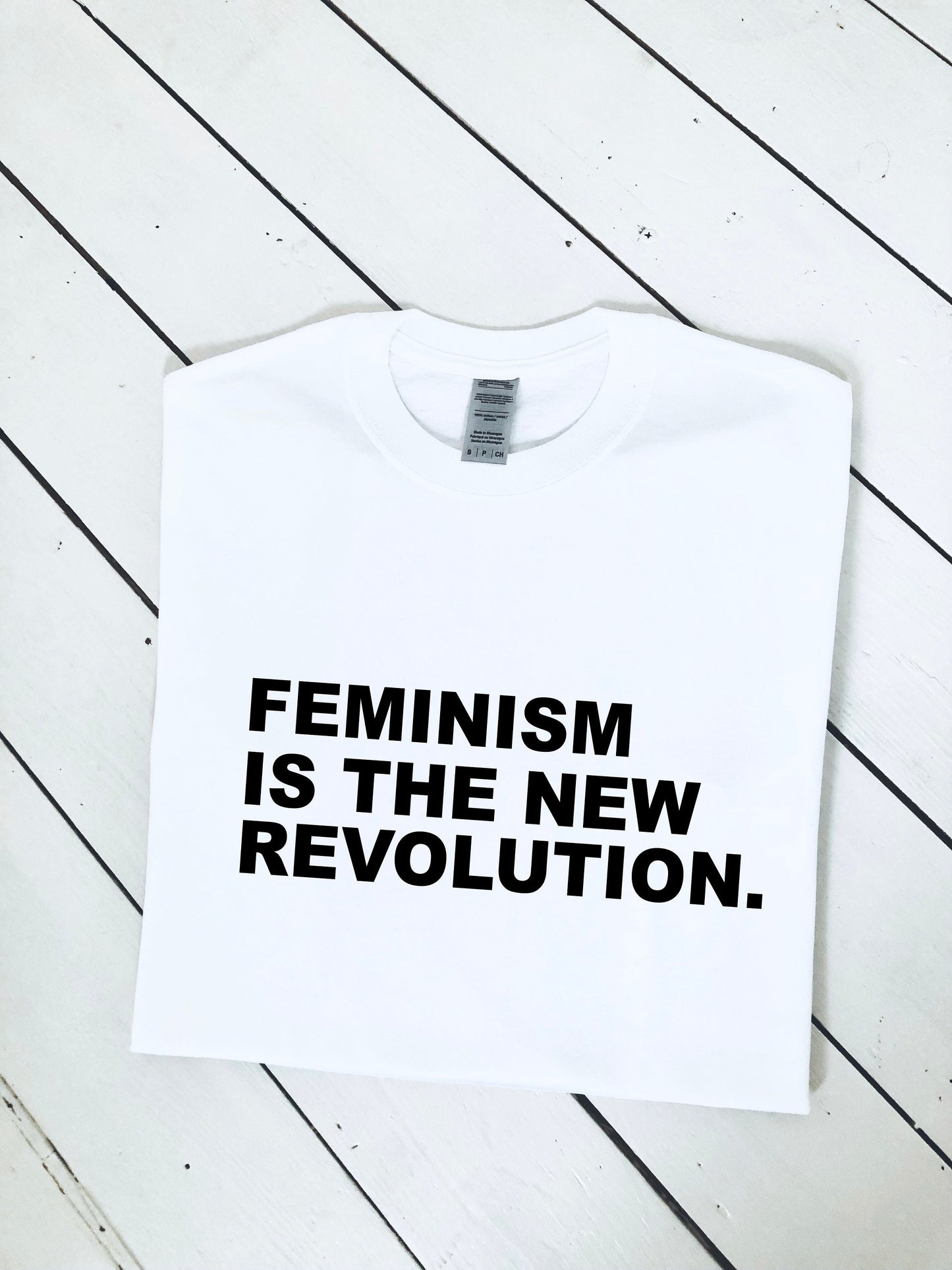Feminism is the new revolution printed T-shirt, multiple sizes and colours, mens & womens top, feminist, girl power, feminism, graphic tee
