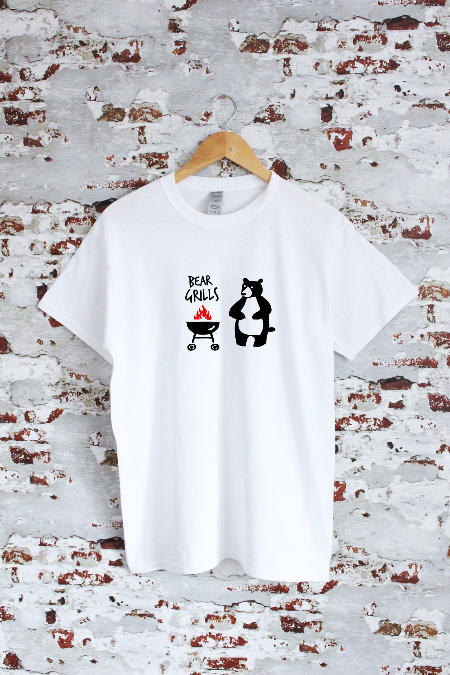 Bear Grills printed T-shirt, multiple sizes and colours, mens & womens top, kids sizes, funny shirt, graphic tees, perfect gift