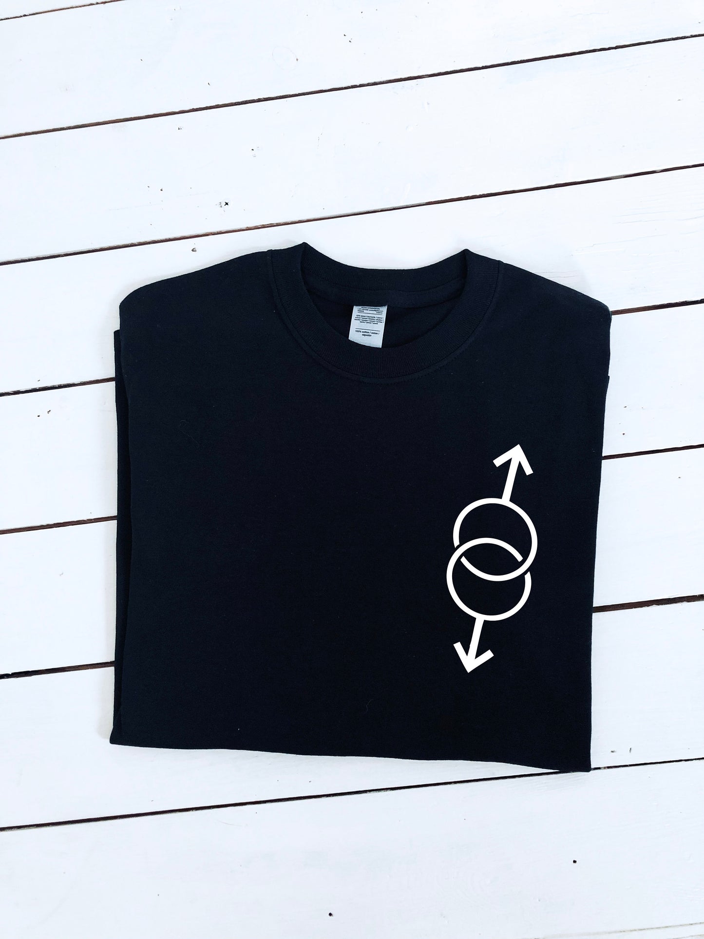 Pride Gay couple symbols print T-shirt with size variations, unisex, LGBT, multiple colours, LGBT, Pride, equality, insta, couples gift