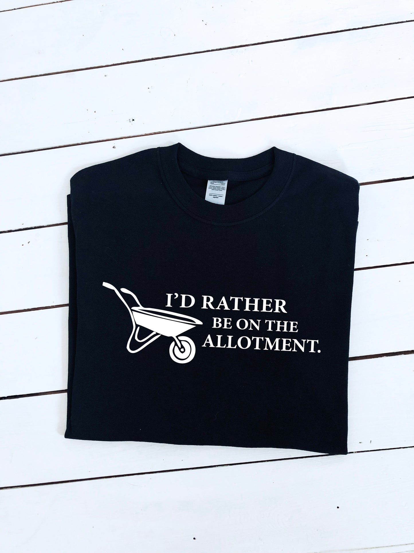 Allotment slogan print T-shirt, multiple sizes and colours, mens & womens top, Kids sizes available, gardener gift, printed item :)
