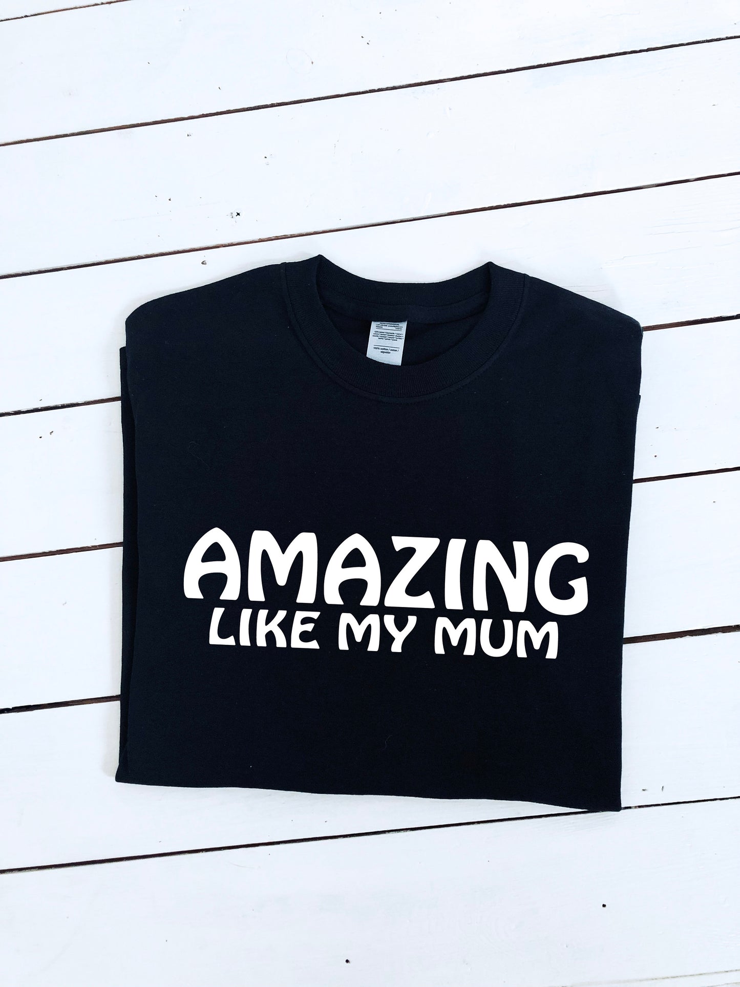 Amazing like my mum print tshirt, unisex, ladies & kids sizes, multiple colours, mum gift, mom shirt