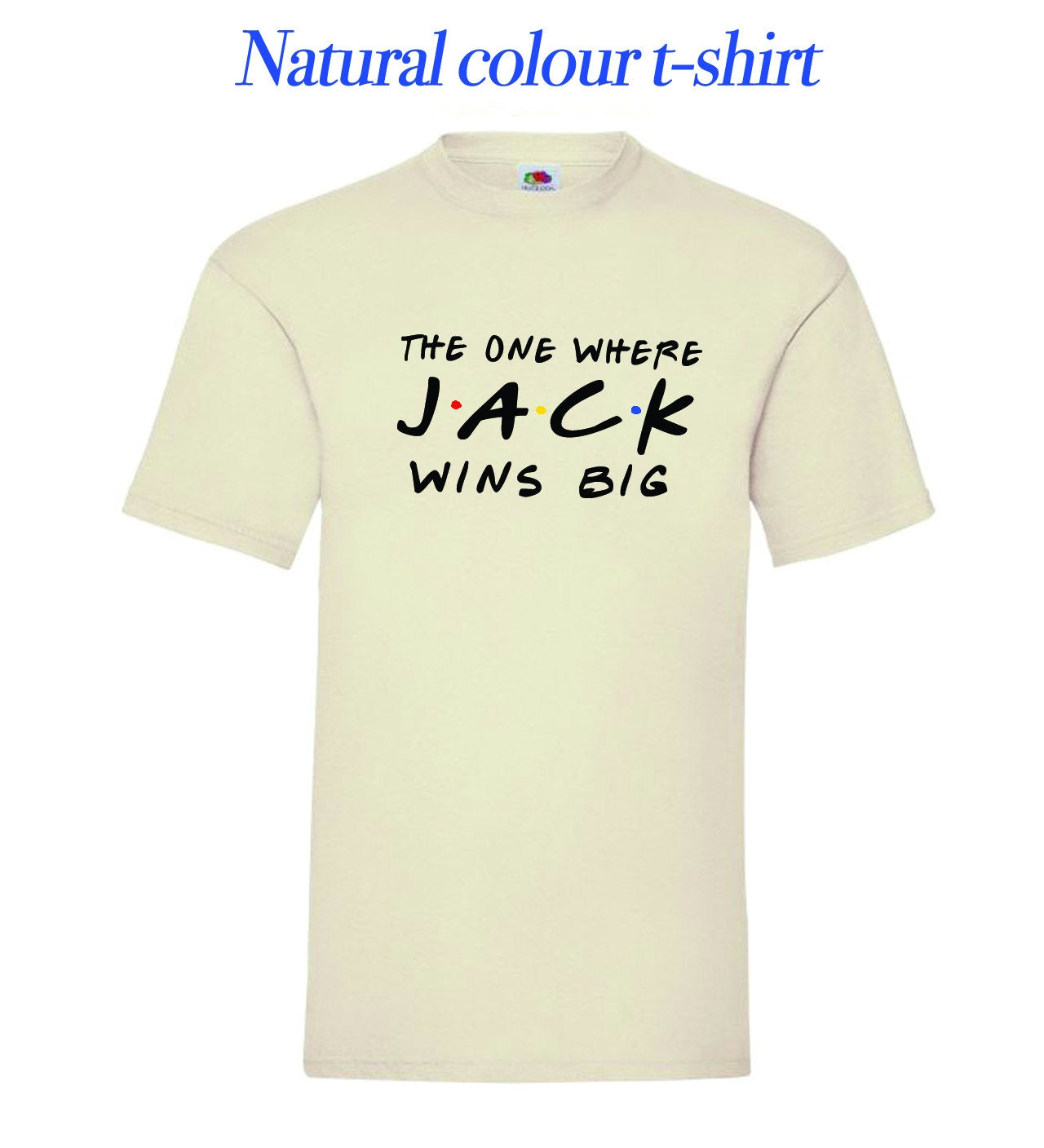 Custom Friends The One Where T-shirt,custom name and text, 100% cotton, multiple sizes available for adults and kids, perfect item for gift