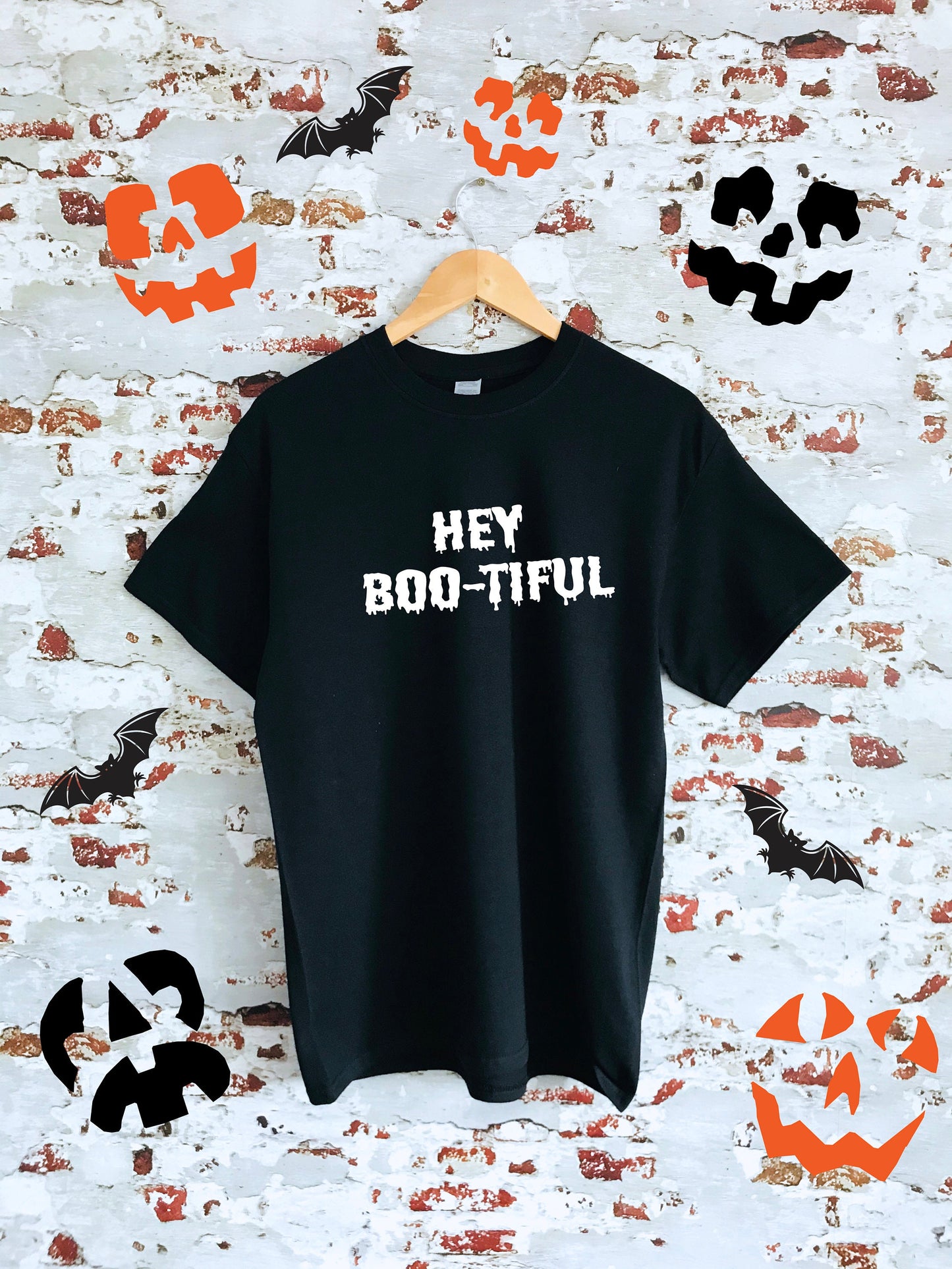 Halloween Custom text T-shirt, choose your text, Unisex, ladies & youth sizes available, multiple fonts and colours, design your tshirt