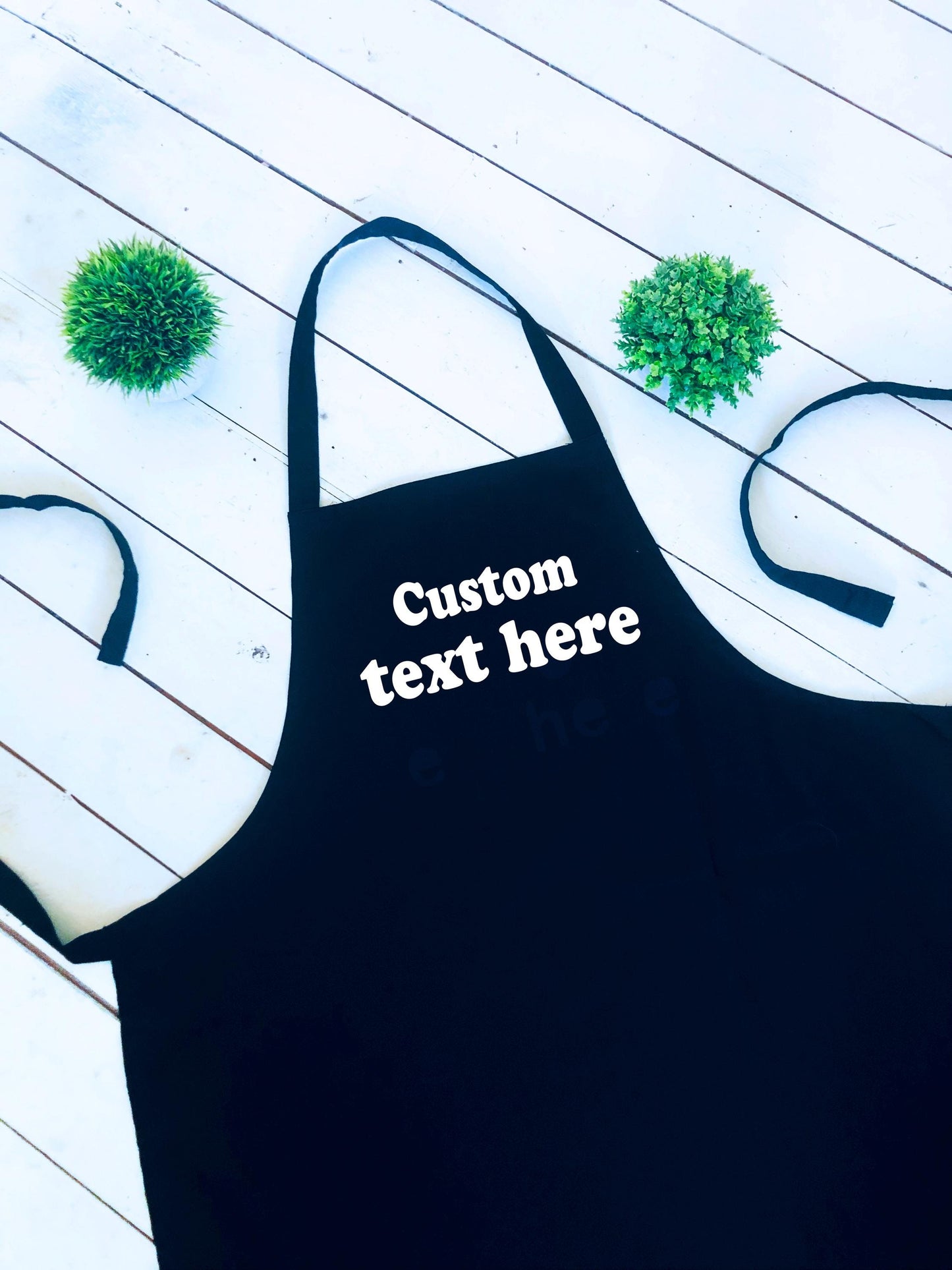 Personalised Apron, choose your text, multiple colours, personalised item, Bed and breakfast, B&B, baker, cook, custom print, BBQ gift