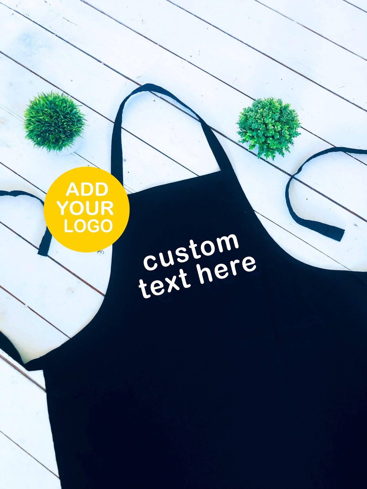 Personalised Apron, choose your text, multiple colours, personalised item, Bed and breakfast, B&B, baker, cook, custom print, BBQ gift