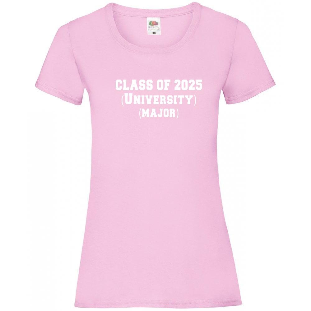 Custom Graduation T-shirt, choose your text, mens & womens tees, multiple sizes and colours, design your tshirt, class of 2025, university