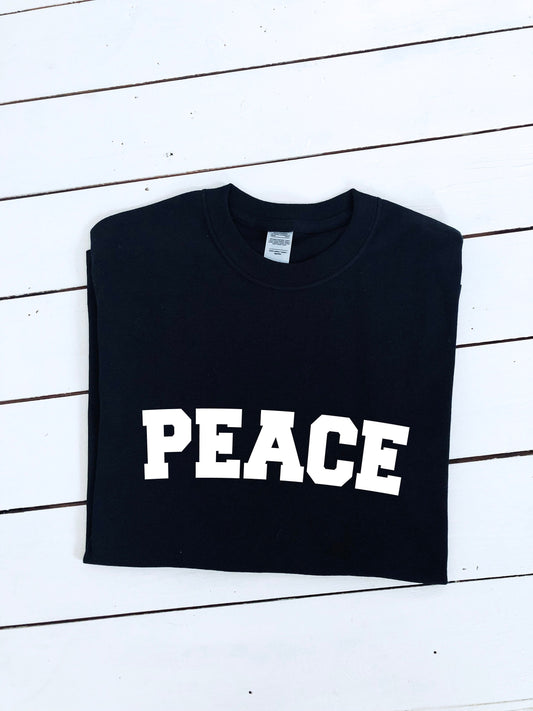 Peace T-shirt, unisex, multiple sizes & colours, stop the war, mens and womens top, hippie tee, peace tee, anti-war tee