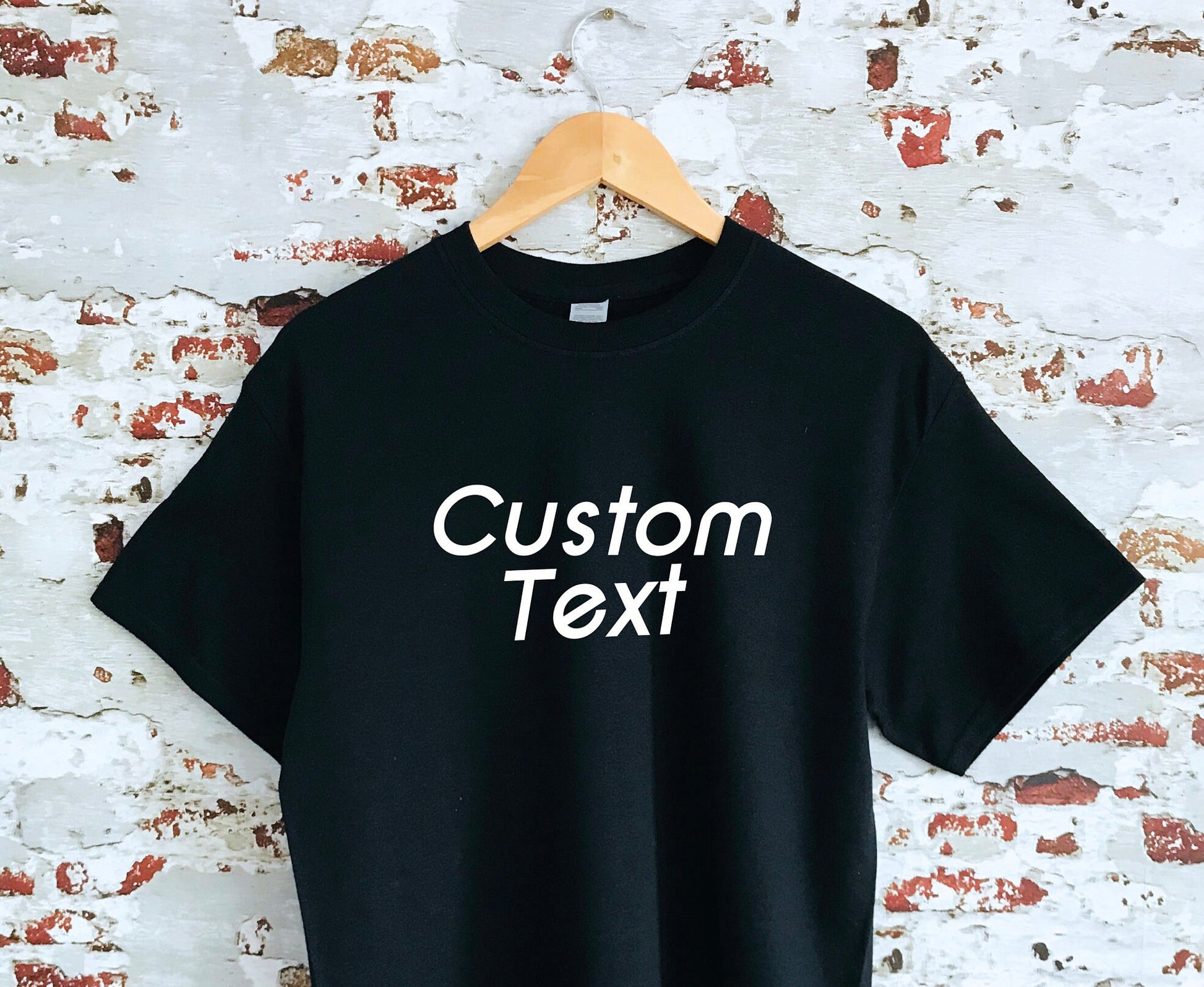 Choose your text, mens, ladies & youth sizes available, multiple sizes and colours, design your tshirt, personalised, made-to-order shirt :)