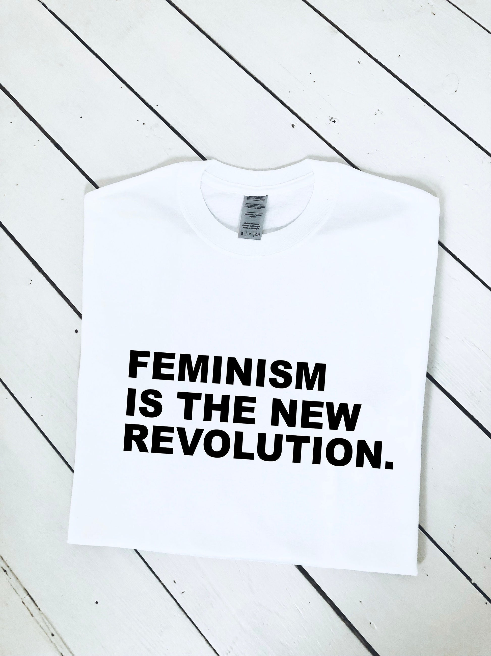 Feminism is the new revolution printed T-shirt, multiple sizes and colours, mens & womens top, feminist, girl power, feminism, graphic tee