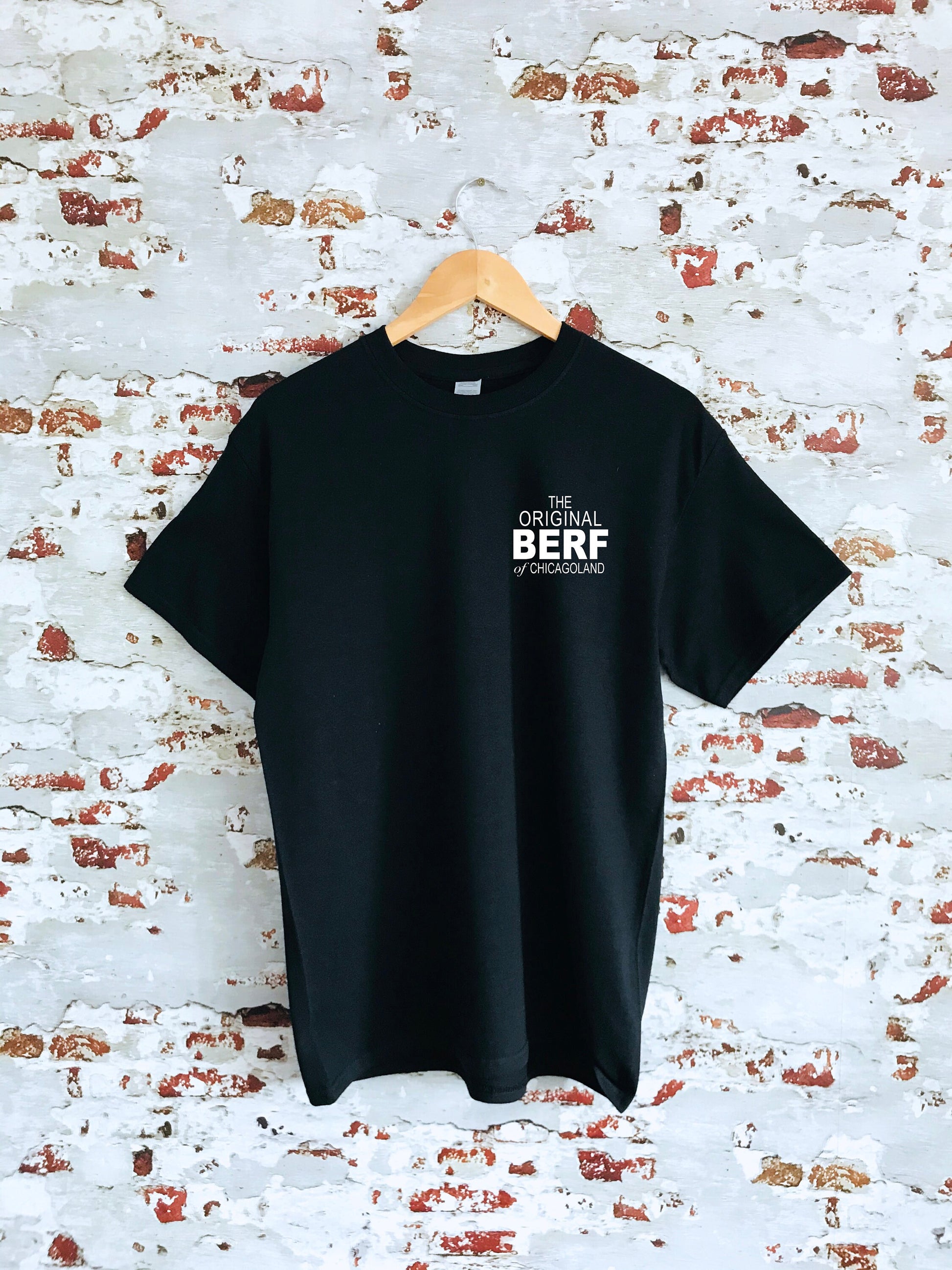 Original BERF printed T-shirt, multiple sizes and colours, unisex sizes, womens top, super fan insta shirt