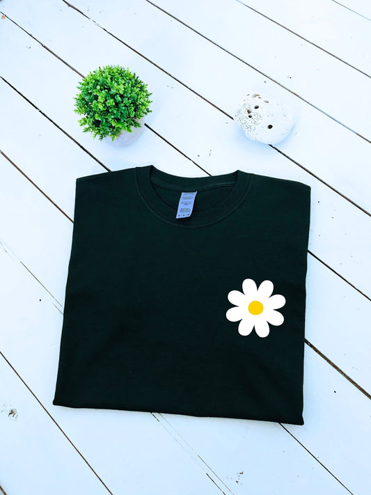 Daisy flower print T-shirt, multiple sizes and colours, mens & womens top, Kids sizes available, spring, summer, garden, printed item :)