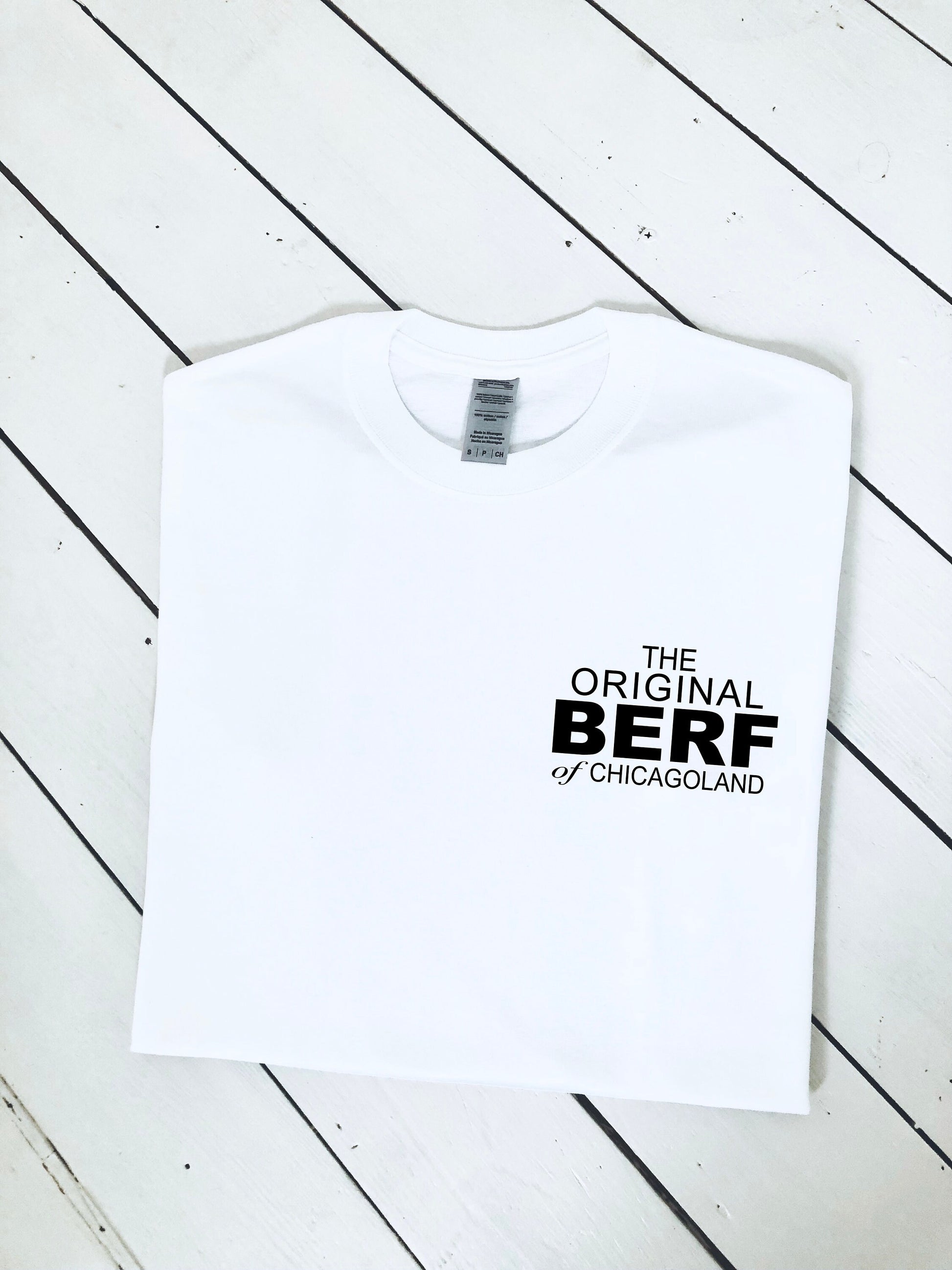 Original BERF printed T-shirt, multiple sizes and colours, unisex sizes, womens top, super fan insta shirt