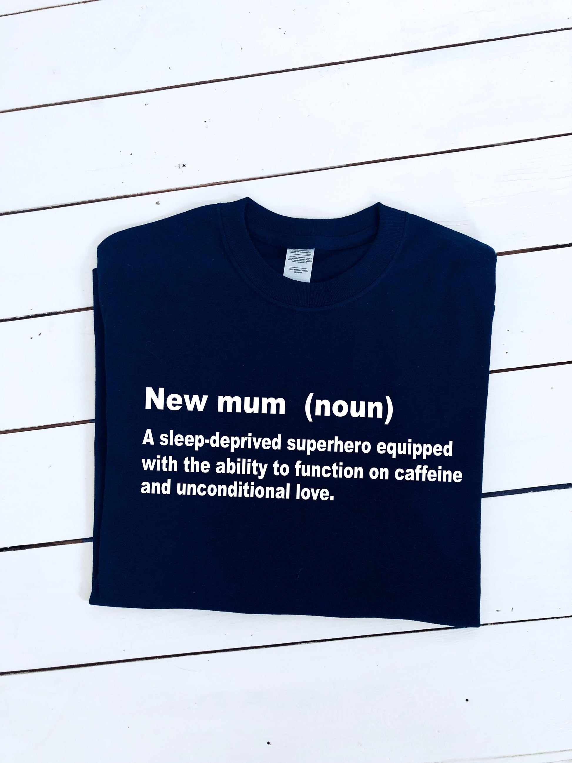 New Mum dictionary definition T-shirt, choose your text, unisex & ladies sizes available, multiple sizes and colours, new mom, mum gift :)