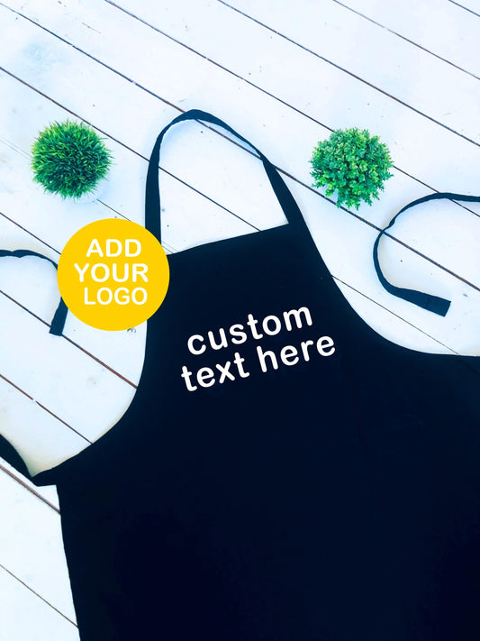 Personalised Apron, choose your text, multiple colours, personalised item, Bed and breakfast, B&B, baker, cook, custom print, BBQ gift